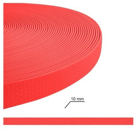 Popruh plochý HEXA biothane 10 mm metráž