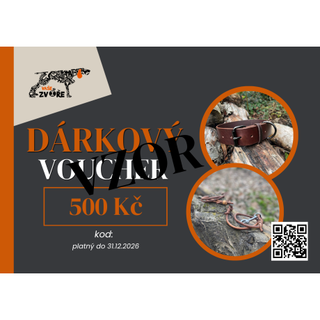 Dárkový voucher 500 Kč